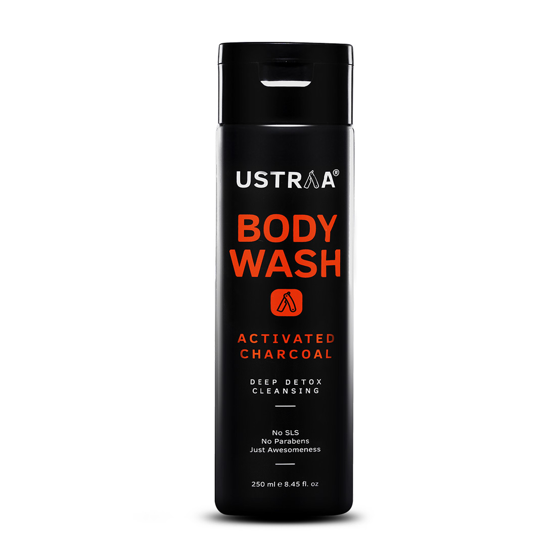 Ustraa Body Wash Activated Charcoal 250g